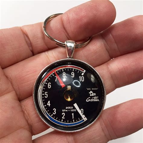 Vintage Big Daddy Don Garlits Tachometer Keychain Ebay