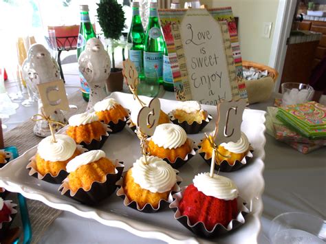 Nothing Bunt Cakes :) #bridalshower #nothingbuntcakes #diy #letters #