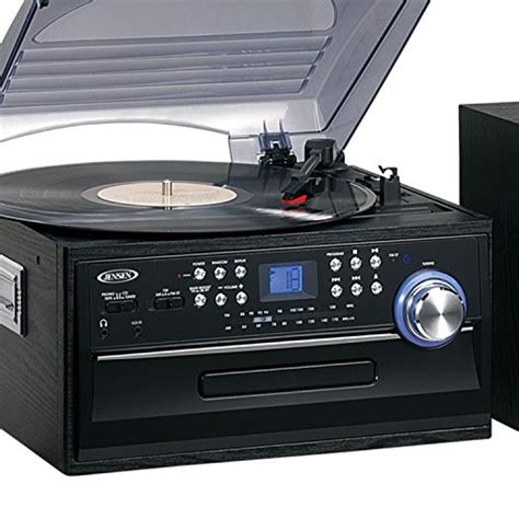 Jensen 3-Speed Stereo Turntable with CD System, Cassette and AM/FM ...