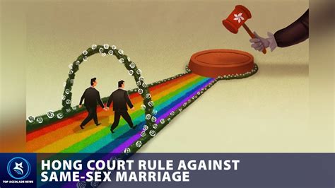 Hong Kong Court Rules Against Same Sex Marriage Youtube