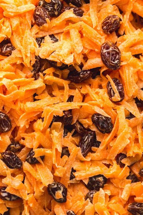 Carrot Raisin Salad Recipe How To Make It At Home Little Sunny Kitchen