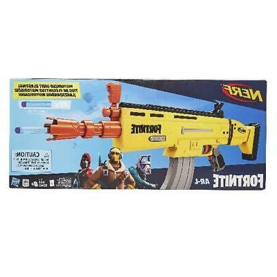 Included in this sale lot are: Fortnite Nerf Gun AUTOMATIC Scar AR-L Elite Blaster