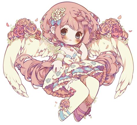 C Blooming Angel By Littlebluemuffin On Deviantart