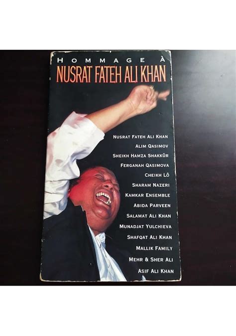 Hommage A Nusrat Fateh Ali Khan 1998 2 Cd Nadir Müzik Cd 10069