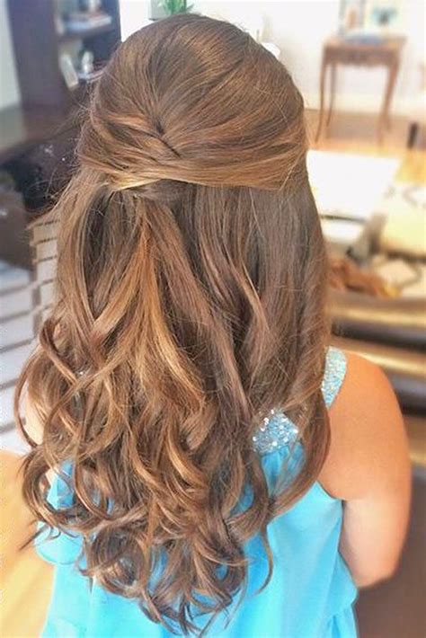 33 Cute Flower Girl Hairstyles 2020 Update Junior Bridesmaid Hair