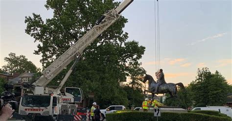 Controversial John B Castleman Statue Removed