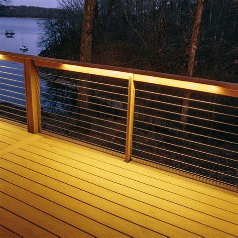 Outdoor Led Light Strips For Deck Railing Outdoor Lighting Ideas
