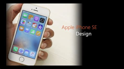 Apple Iphone Se Design Youtube