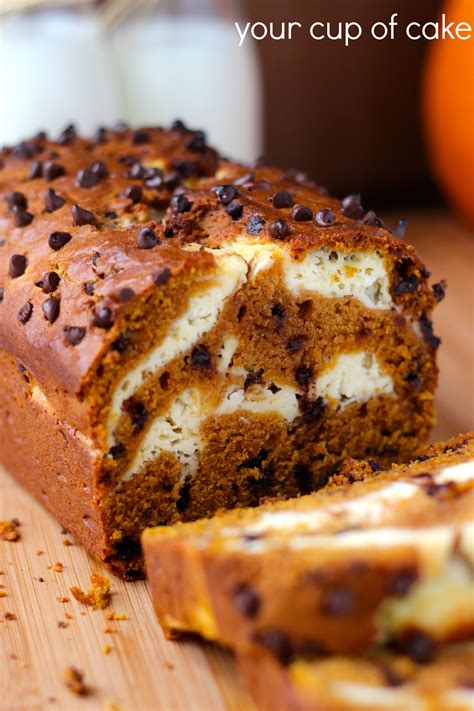 Pumpkin Cream Cheese Bread And Muffins Your Cup Of Cake