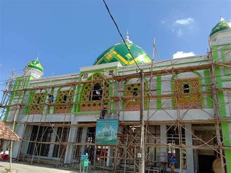 Miliki Kubah Masjid Nurul Huda Kepuh Jadi Lirikan Warga Luar Warta