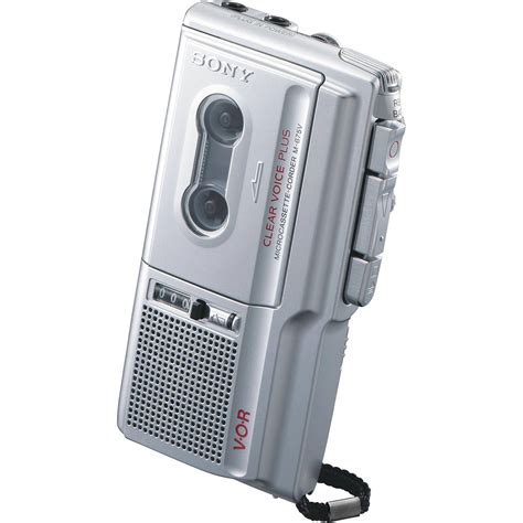 Sony M-675V Microcassette Voice Recorder M675V B&H Photo Video