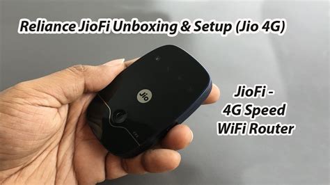 JioFi 2 4G Wireless Hotspot For Reliance Jio Unboxing Configuration
