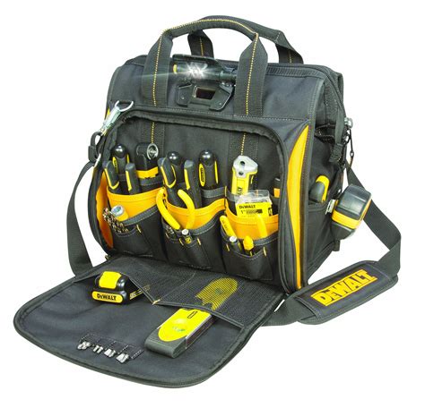 Kitchen tools bag for technician. DEWALT DGL573 Lighted Technician's Tool Bag,#Lighted, # ...