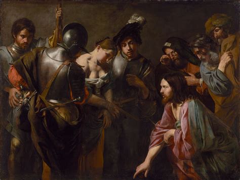 Christ And The Adulteress By Valentin De Boulogne 1620s Public