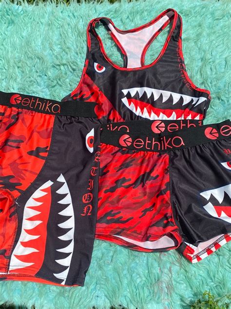 Ethika Matching Set Cute Simple Outfits