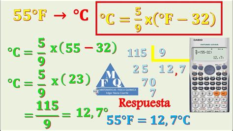 Calculadora Fahrenheit Para Celsius