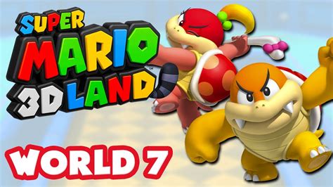 Super Mario 3d Land World 7 Nintendo 3ds Gameplay Walkthrough Youtube