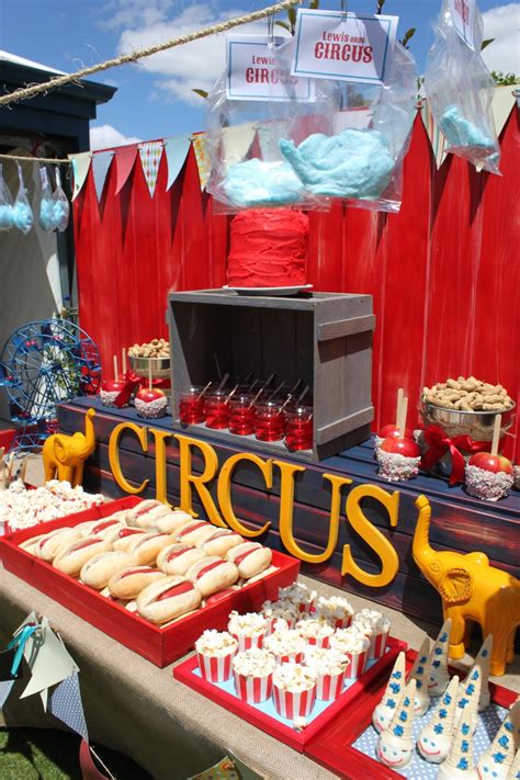 Carnival circus themed birthday party ideas. Piece of Cake: Vintage Circus ~ Real Party Feature!