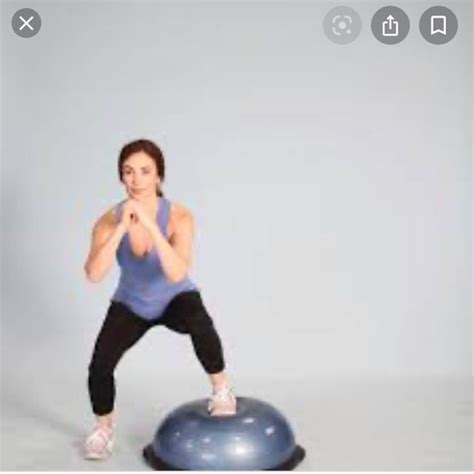 Side To Side Squats W Bosu Ball By Coneisha Ware Exercise How To