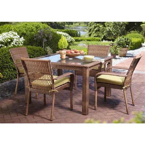 This month, martha stewart living relaunches its extensive line of patio and outdoor furniture, now available exclusively at the home depot. Martha Stewart Living Charlottetown Brown All-Weather ...