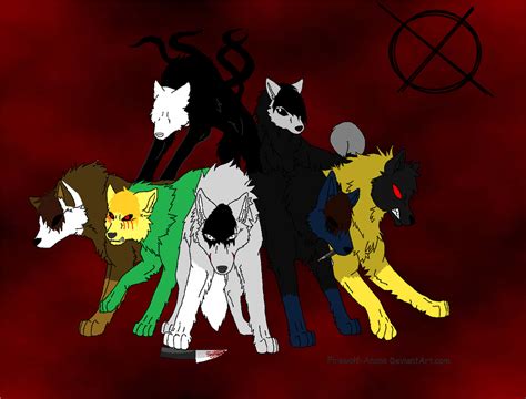 Creepypastas Wolf Forms By Goldwolf128 On Deviantart