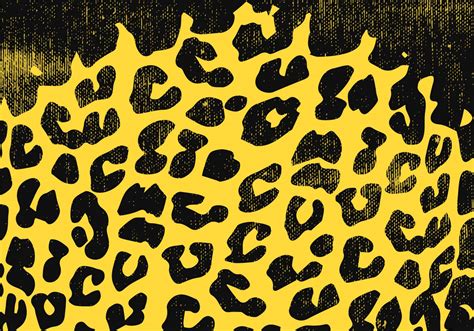 Leopard Print With Texture Vector Background - Download Free Vector Art ...