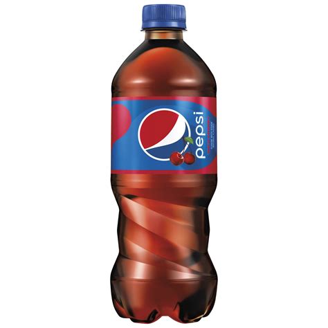 Pepsi Wild Cherry Soda 20oz Bottles Quantity Of 10