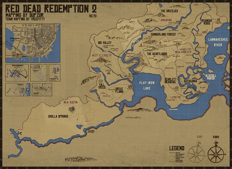I found that i rode all over the map and at first thought it seemed small. RDR2 Mapping Interiors & Out of Map inc. - Page 19 - Red ...