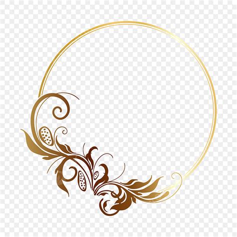 Floral Ornament Decoration Vector Hd Images Elegant Decorative Circle