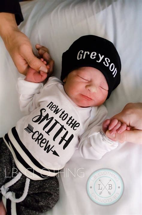 Baby Boy Coming Home Outfitbaby Boypersonalizedbaby Boy Etsy