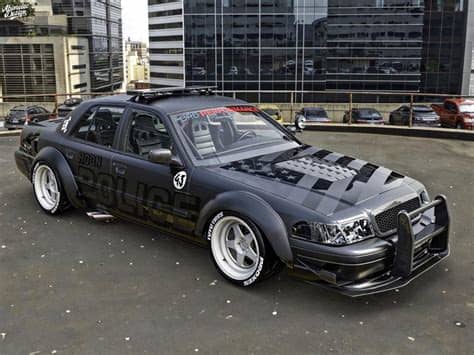 If you ever need proof that you don't need a ton of power to have a fun car, take a look at this ford crown victoria p71. Ford Crown Victoria 'Hoonicop' Rendering Needs To Become A ...