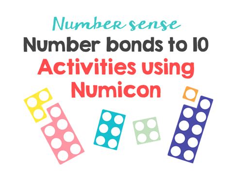 Numicon Number Bonds To 10 Teaching Resources