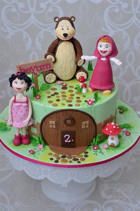 Masha And The Bear Decorated Cake By Designed By Mani Cakesdecor