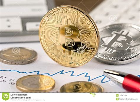 Xe's free live currency conversion chart for bitcoin to euro allows you to pair exchange rate history for up to 10 years. Bitcoin Crypto Euro Currency Exchange Financial Concept Stock Photo - Image of desk, economy ...