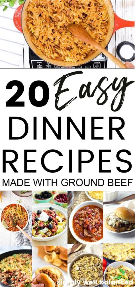 Cheap Dinner Ideas: Family Friendly Ground Beef Recipes in ...
