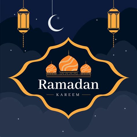 Ramadan, also spelled ramazan, ramzan, ramadhan or ramathan, is the ninth month of the islamic calendar, observed by muslims worldwide as a month of fasting (sawm), prayer. Flaches design ramadan kareem bild | Kostenlose Vektor