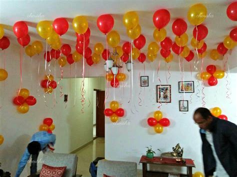 Throw a impressive birthday party with our inspiring birthday decoration ideas at home for husband which make your husband's birthday memorable. Best Balloon Decoration at Home in Delhi, Gurgaon, Noida ...