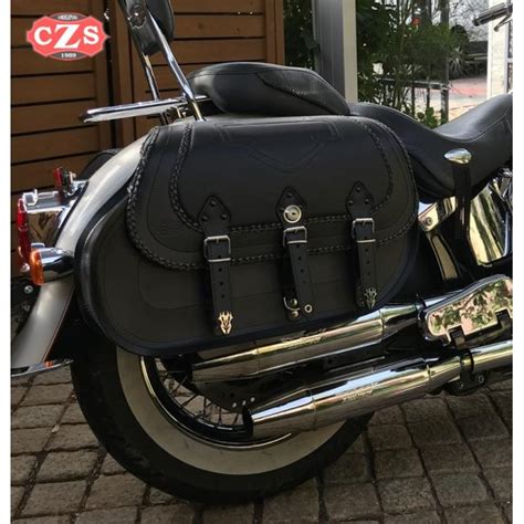 Check out our new bags for the harley davidson softail deluxe. Rigid Saddlebags Softail Deluxe Harley Davidson CAMPEADOR ...