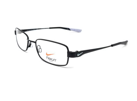 nike eyeglasses 4637 006 matte black pure platinum rectangle men s 48x17x130 886895270922 ebay