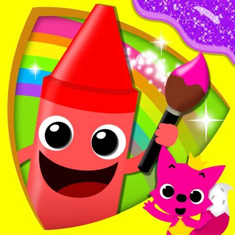 Pinkfong Kids Coloring Fun App for iPhone - Free Download Pinkfong Kids