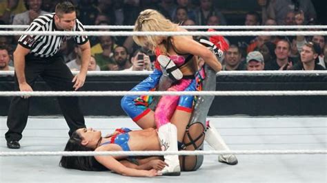 fatal 4 way match divas championship photos wwe total divas season 1 catfight