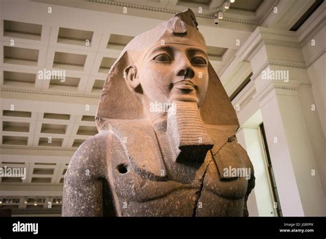 The British Museum In London The Egyptian Galleries Stock Photo Alamy