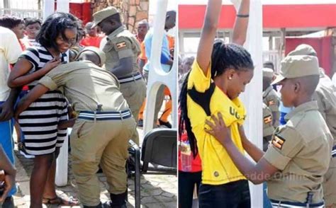 شرطة أوغندا تتلمس مناطق حساسة لدى النساء بحجة التفتيش Anfaspress