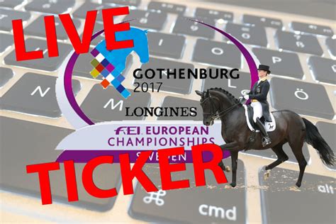 Elo geet et awer ëm d'grupp bleachers déi am summer hiren 3. Live Ticker Europameisterschaft Göteborg: Dressur - Grand ...