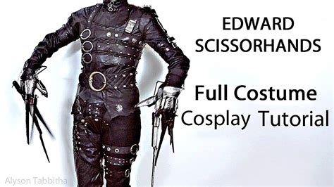 Edward Scissorhands Costume Guide Cosplay Tutorial Youtube