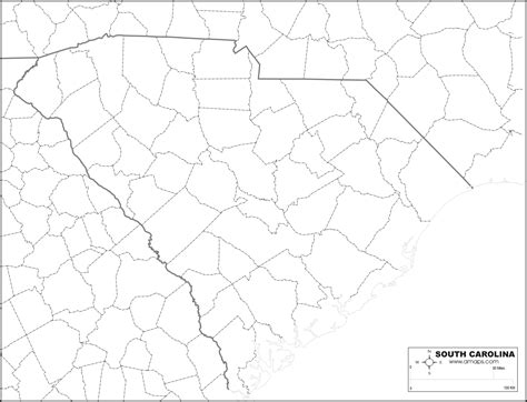 Free Map Of South Carolina