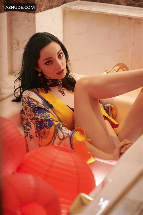 Emma Dumont Shows Off Her Sexy Legs In A Photoshoot For Fhm Magazine