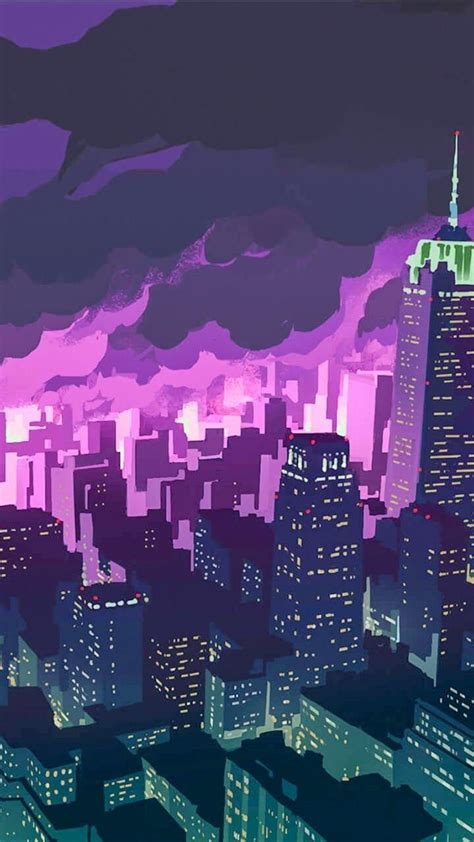 Aesthetic Wallpapers Aesthetic Anime Night City We Have 78 Amazing