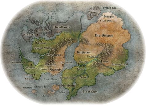Diablo 3 Sanctuary World Map