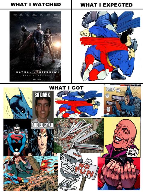 Batman V Superman In A Nutshell Batman V Superman Dawn Of Justice Know Your Meme